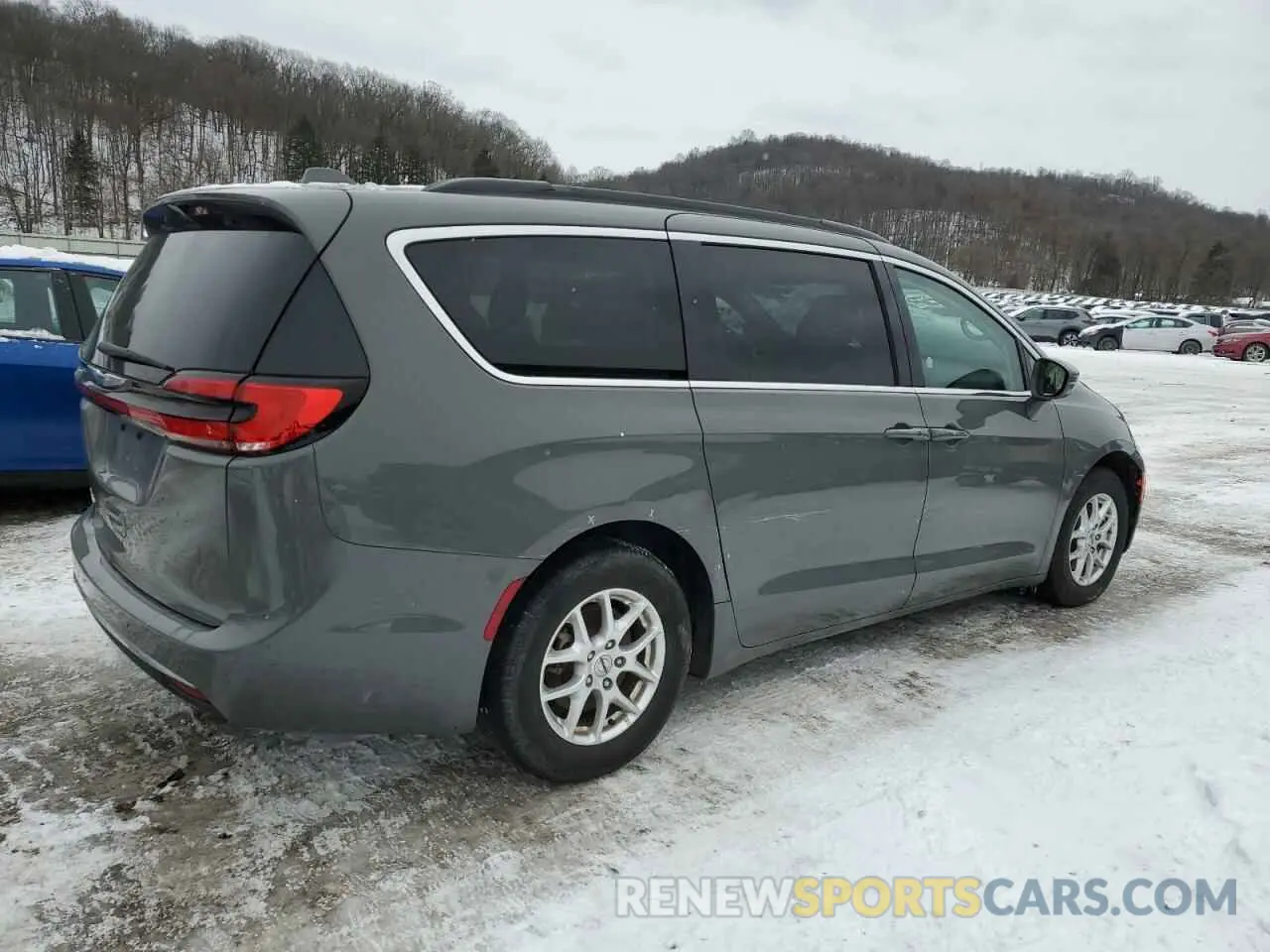 3 fotografías del automóvil dañado 2C4RC1BGXNR155926 CHRYSLER PACIFICA 2022
