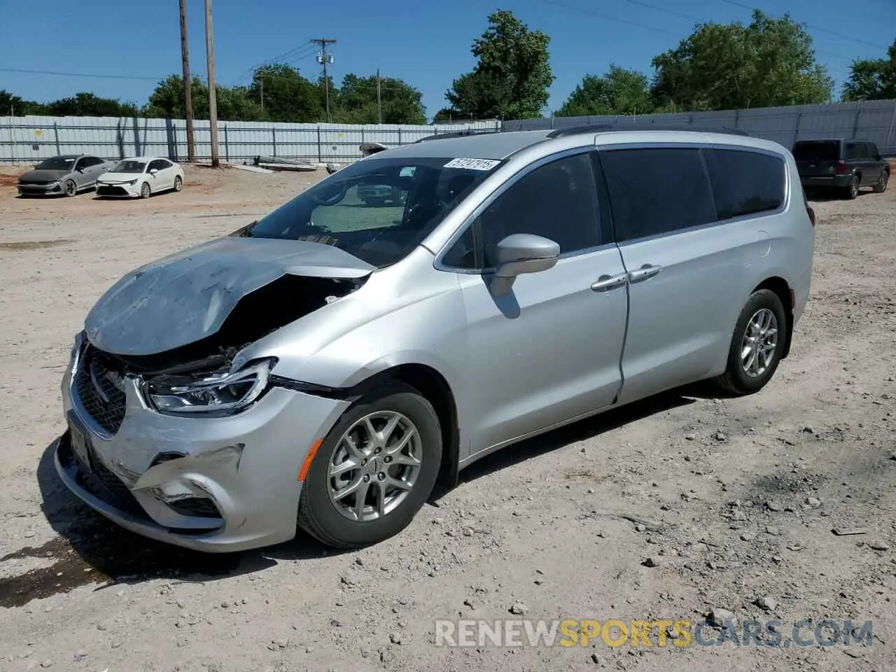 1 fotografías del automóvil dañado 2C4RC1FGXNR187964 CHRYSLER PACIFICA 2022