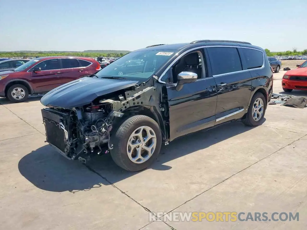 1 fotografías del automóvil dañado 2C4RC1GG3NR234282 CHRYSLER PACIFICA 2022