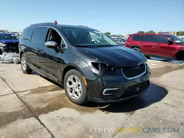 15 fotografías del automóvil dañado 2C4RC1GG3NR234282 CHRYSLER PACIFICA 2022