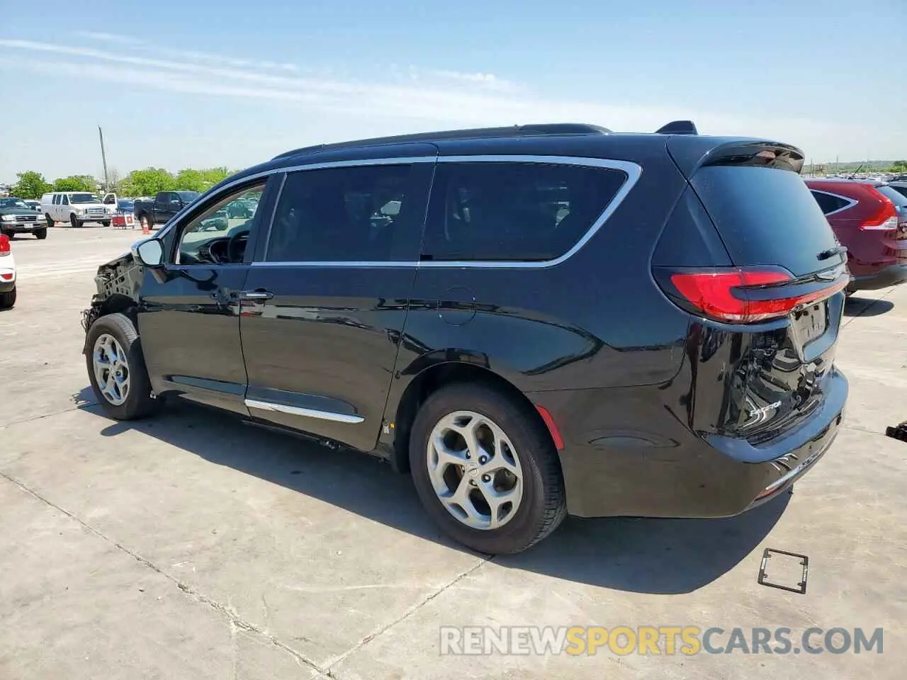 2 fotografías del automóvil dañado 2C4RC1GG3NR234282 CHRYSLER PACIFICA 2022