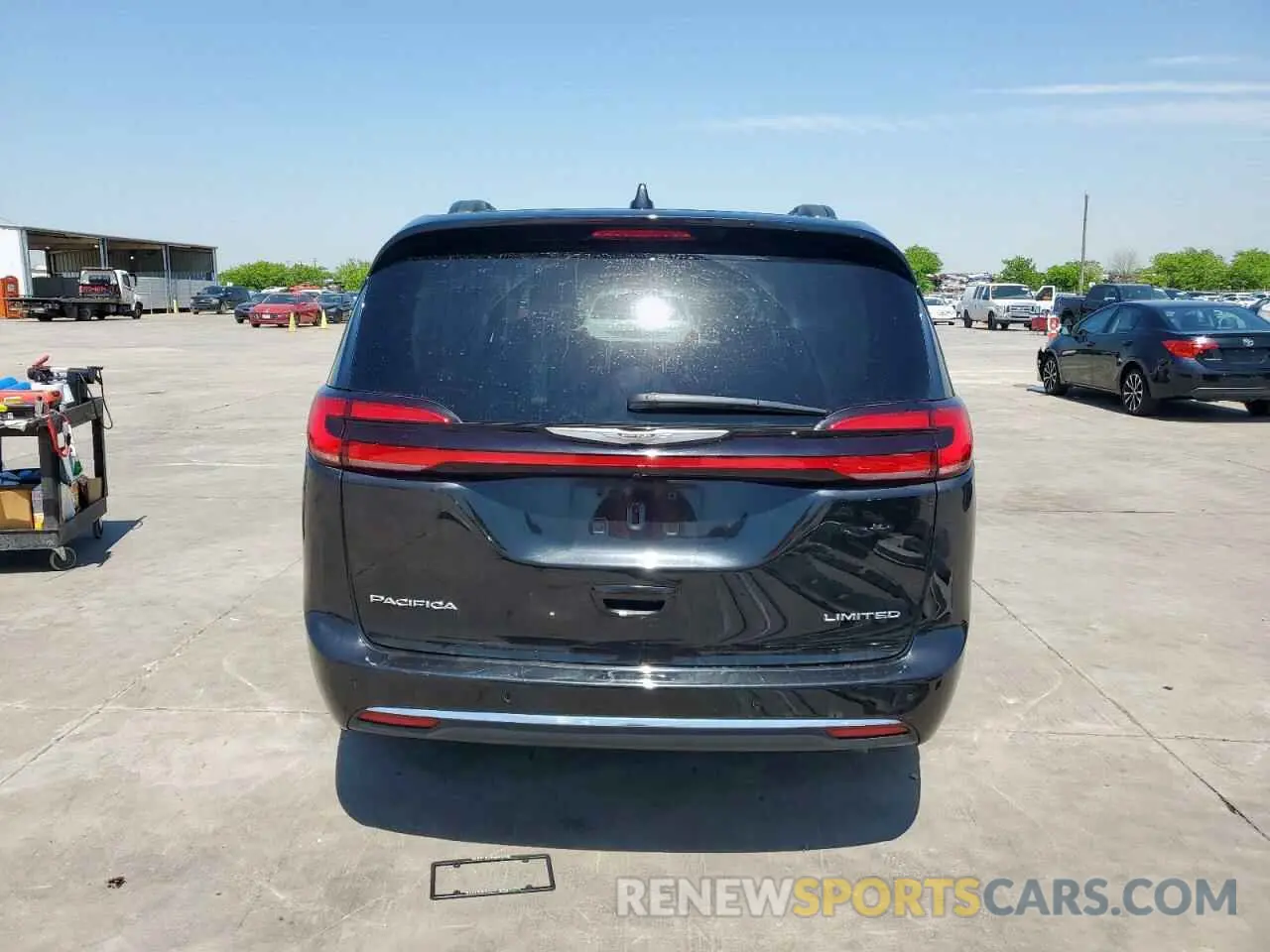 6 fotografías del automóvil dañado 2C4RC1GG3NR234282 CHRYSLER PACIFICA 2022
