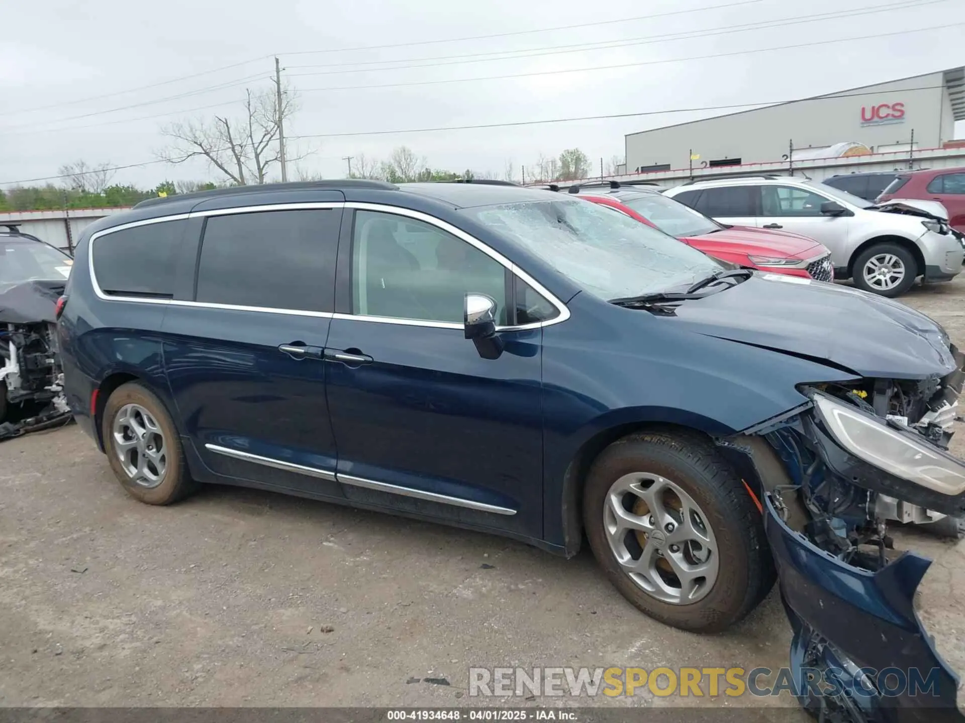 13 fotografías del automóvil dañado 2C4RC1GG4NR139407 CHRYSLER PACIFICA 2022