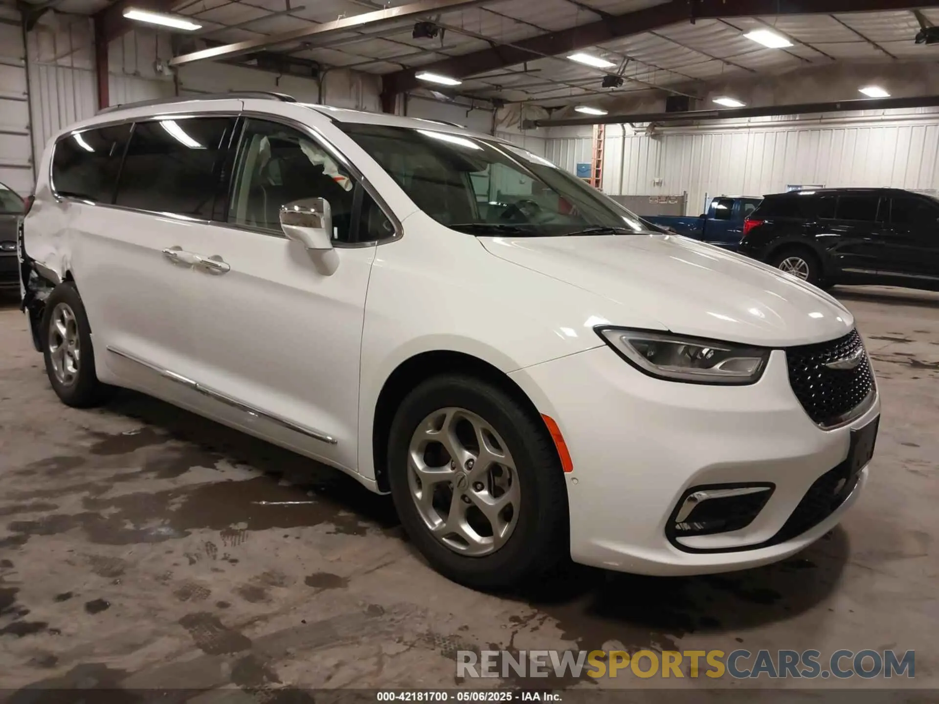 1 fotografías del automóvil dañado 2C4RC1GG6NR147220 CHRYSLER PACIFICA 2022
