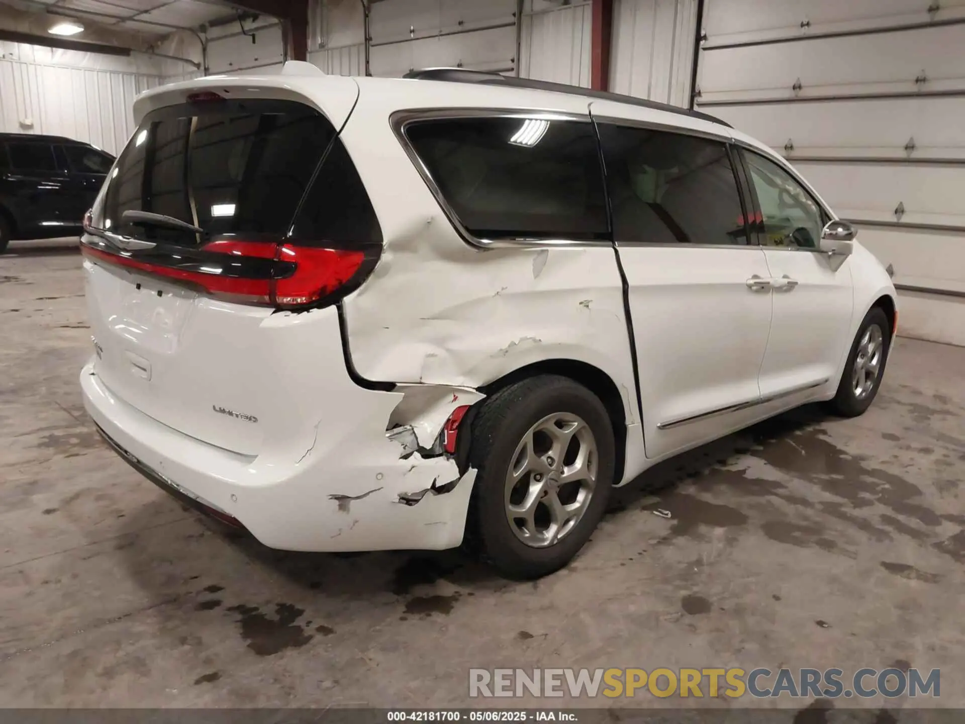 4 fotografías del automóvil dañado 2C4RC1GG6NR147220 CHRYSLER PACIFICA 2022