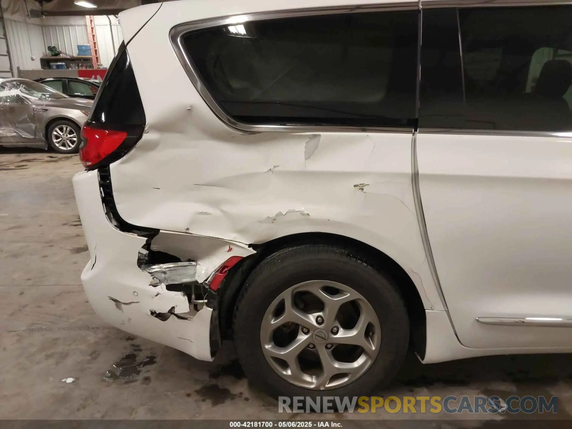 6 fotografías del automóvil dañado 2C4RC1GG6NR147220 CHRYSLER PACIFICA 2022