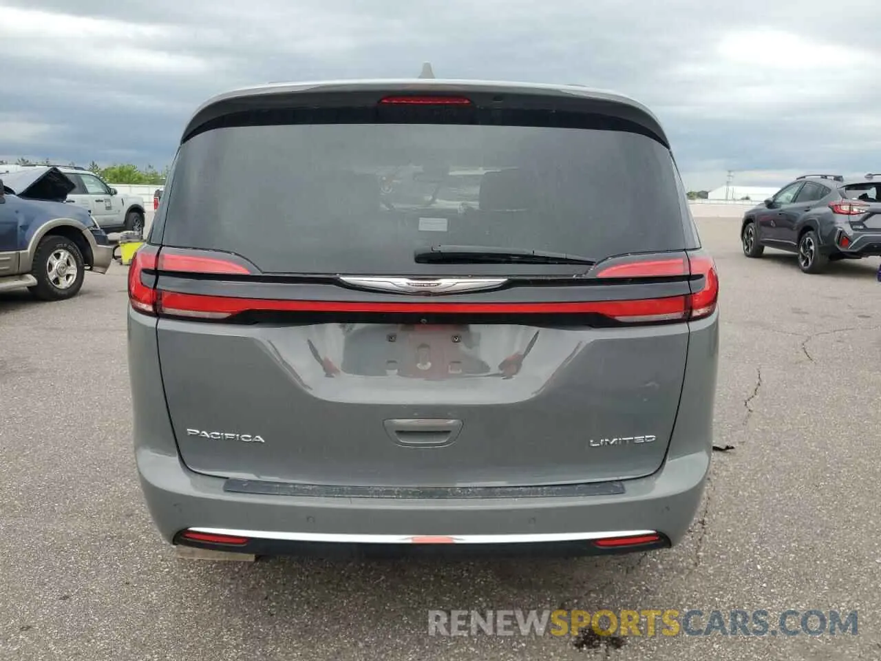 6 fotografías del automóvil dañado 2C4RC1GG8NR171034 CHRYSLER PACIFICA 2022