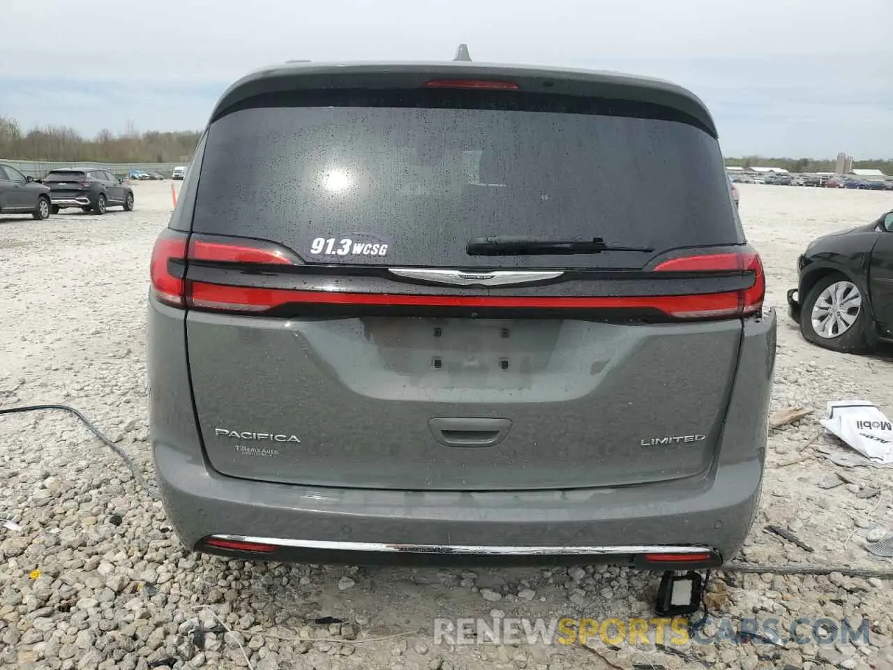 6 fotografías del automóvil dañado 2C4RC1GG9NR104524 CHRYSLER PACIFICA 2022
