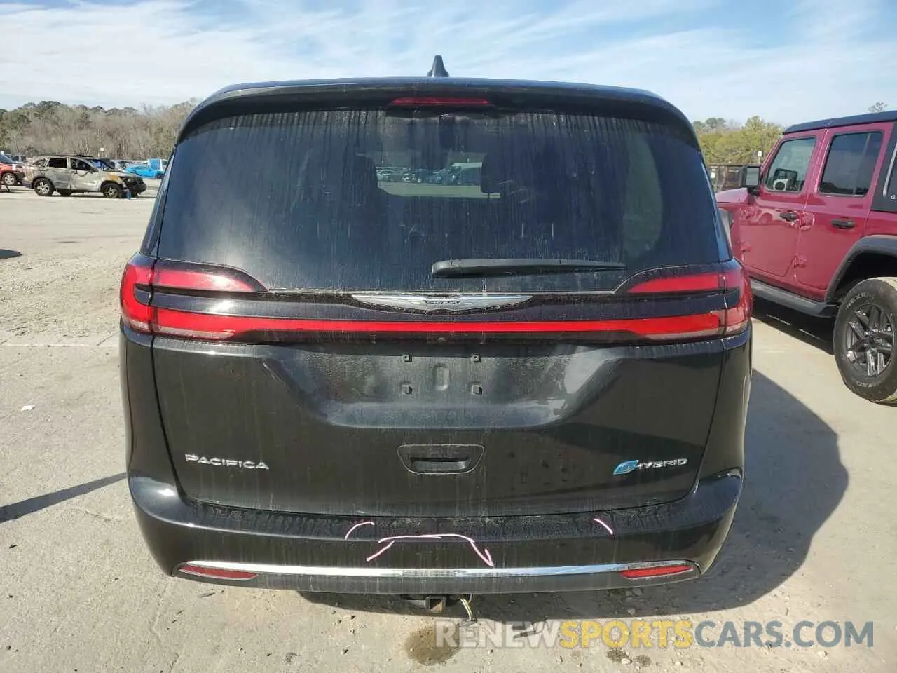 6 fotografías del automóvil dañado 2C4RC1L77NR207348 CHRYSLER PACIFICA 2022