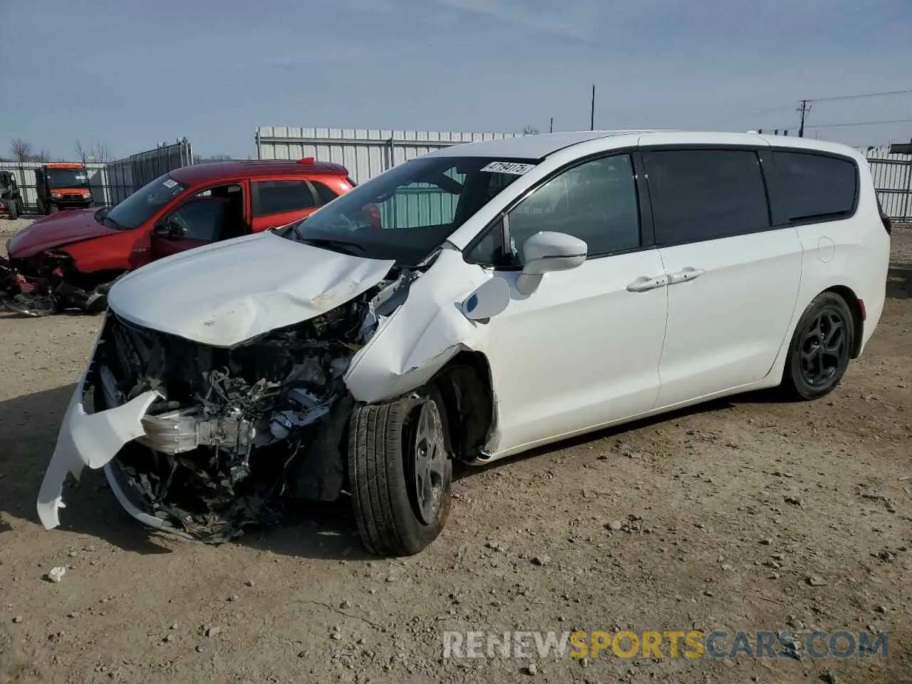 1 fotografías del automóvil dañado 2C4RC1L7XNR220806 CHRYSLER PACIFICA 2022
