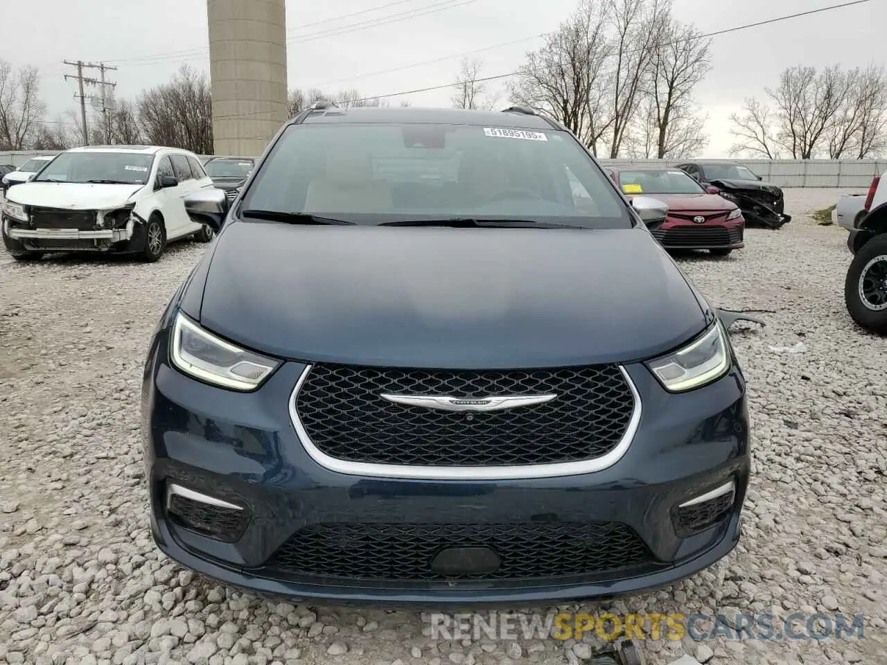 5 fotografías del automóvil dañado 2C4RC1N71NR189877 CHRYSLER PACIFICA 2022