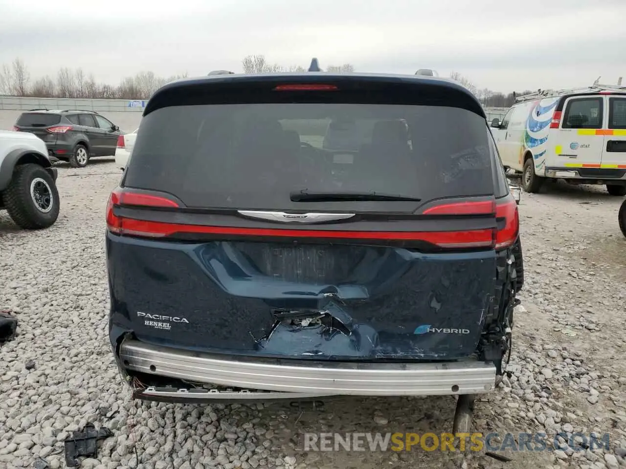 6 fotografías del automóvil dañado 2C4RC1N71NR189877 CHRYSLER PACIFICA 2022
