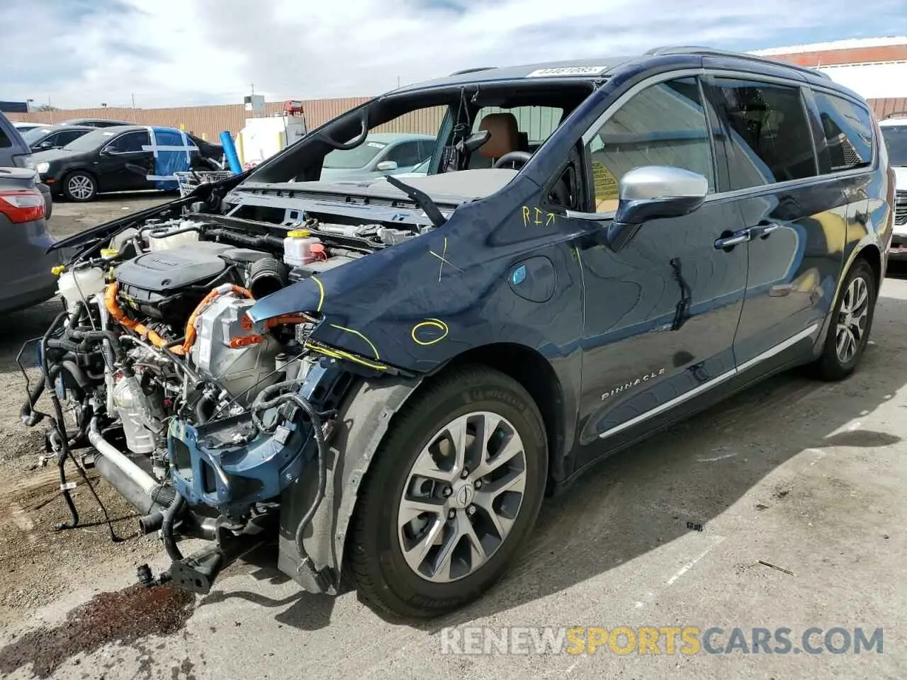 1 fotografías del automóvil dañado 2C4RC1N79NR148753 CHRYSLER PACIFICA 2022