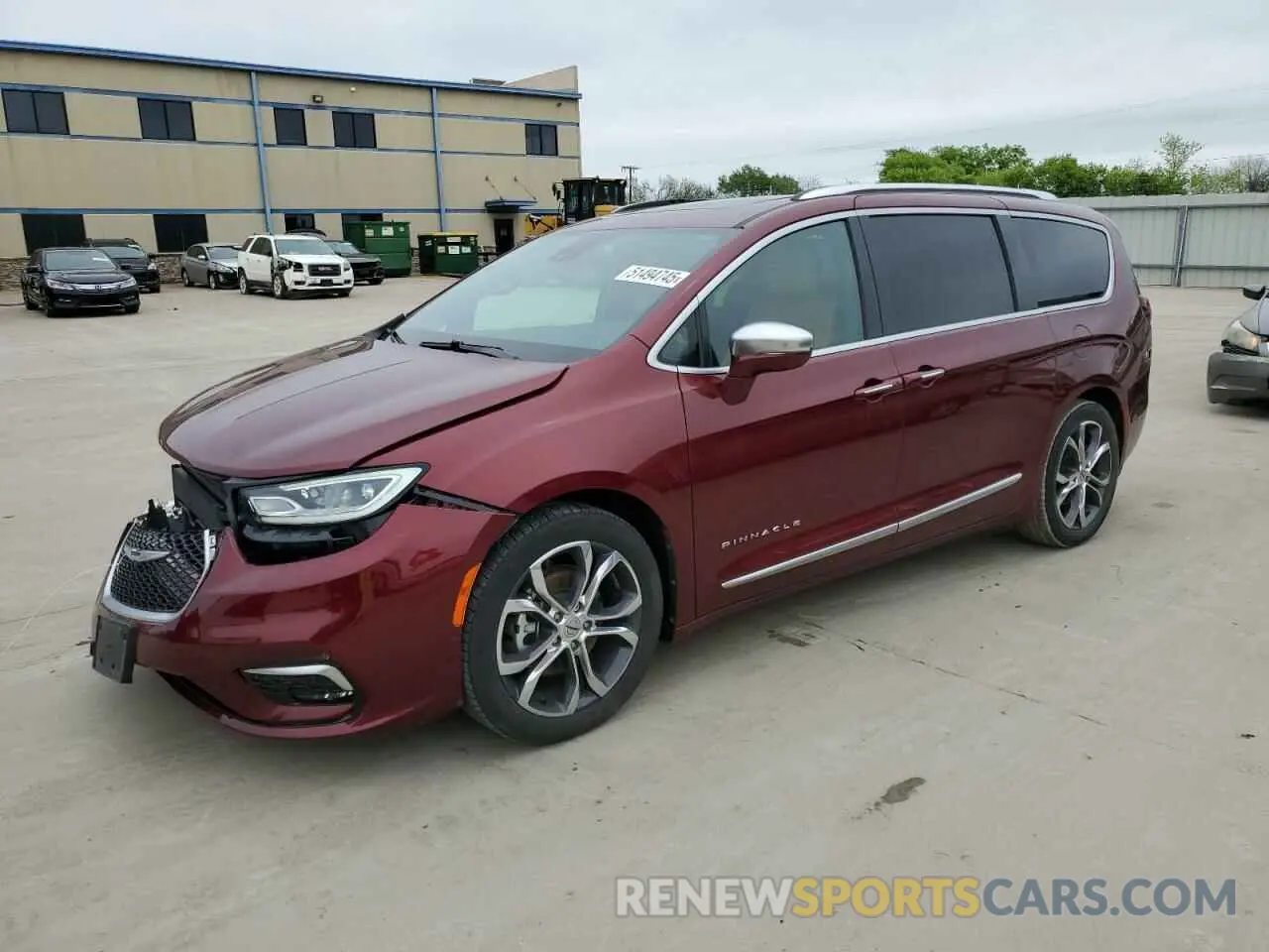 1 fotografías del automóvil dañado 2C4RC1PG0NR173358 CHRYSLER PACIFICA 2022