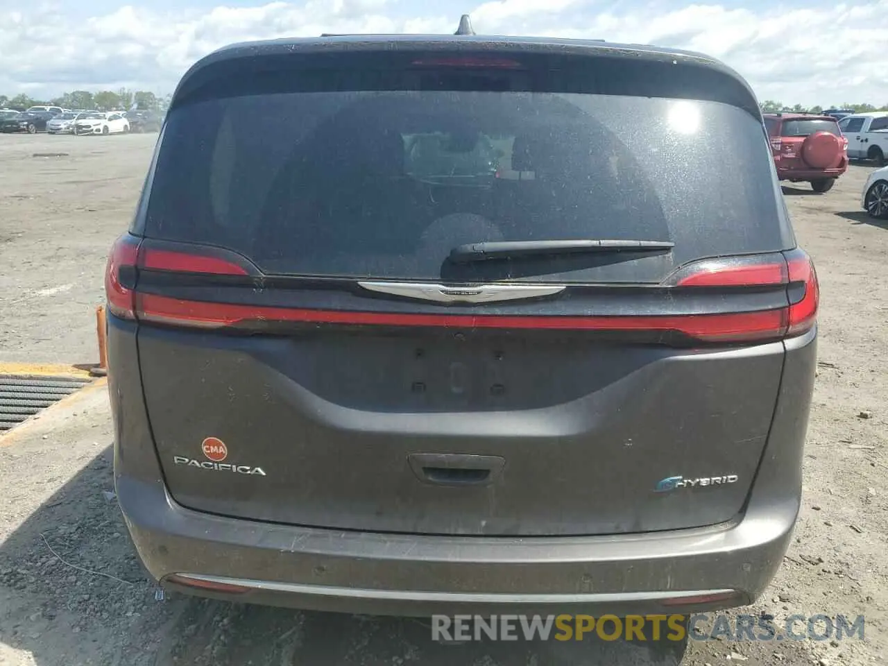 6 fotografías del automóvil dañado 2C4RC1S76NR196781 CHRYSLER PACIFICA 2022