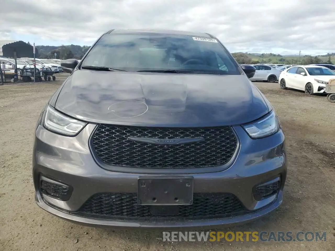5 fotografías del automóvil dañado 2C4RC1S77NR208193 CHRYSLER PACIFICA 2022