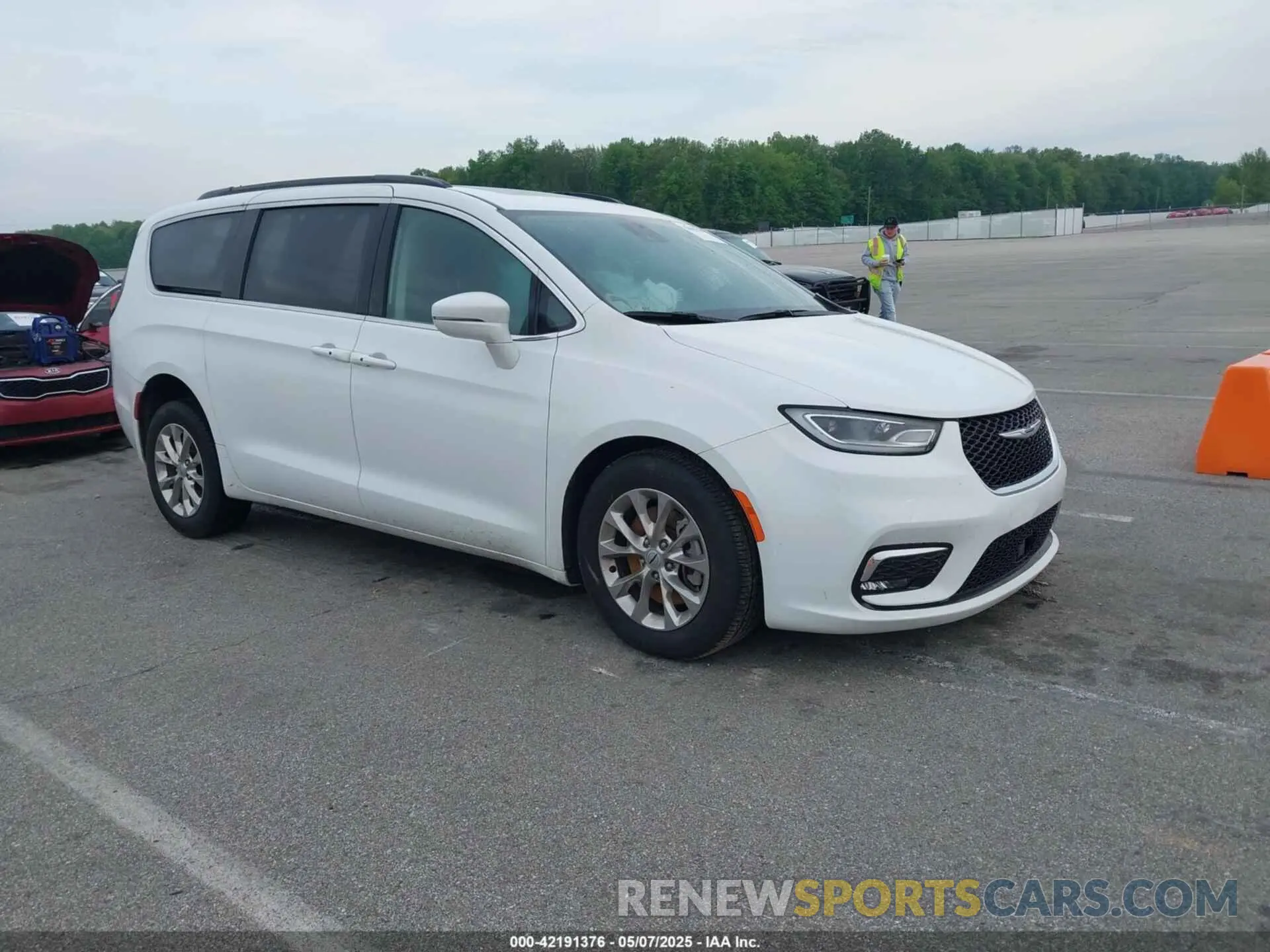 1 fotografías del automóvil dañado 2C4RC3BG1NR156622 CHRYSLER PACIFICA 2022