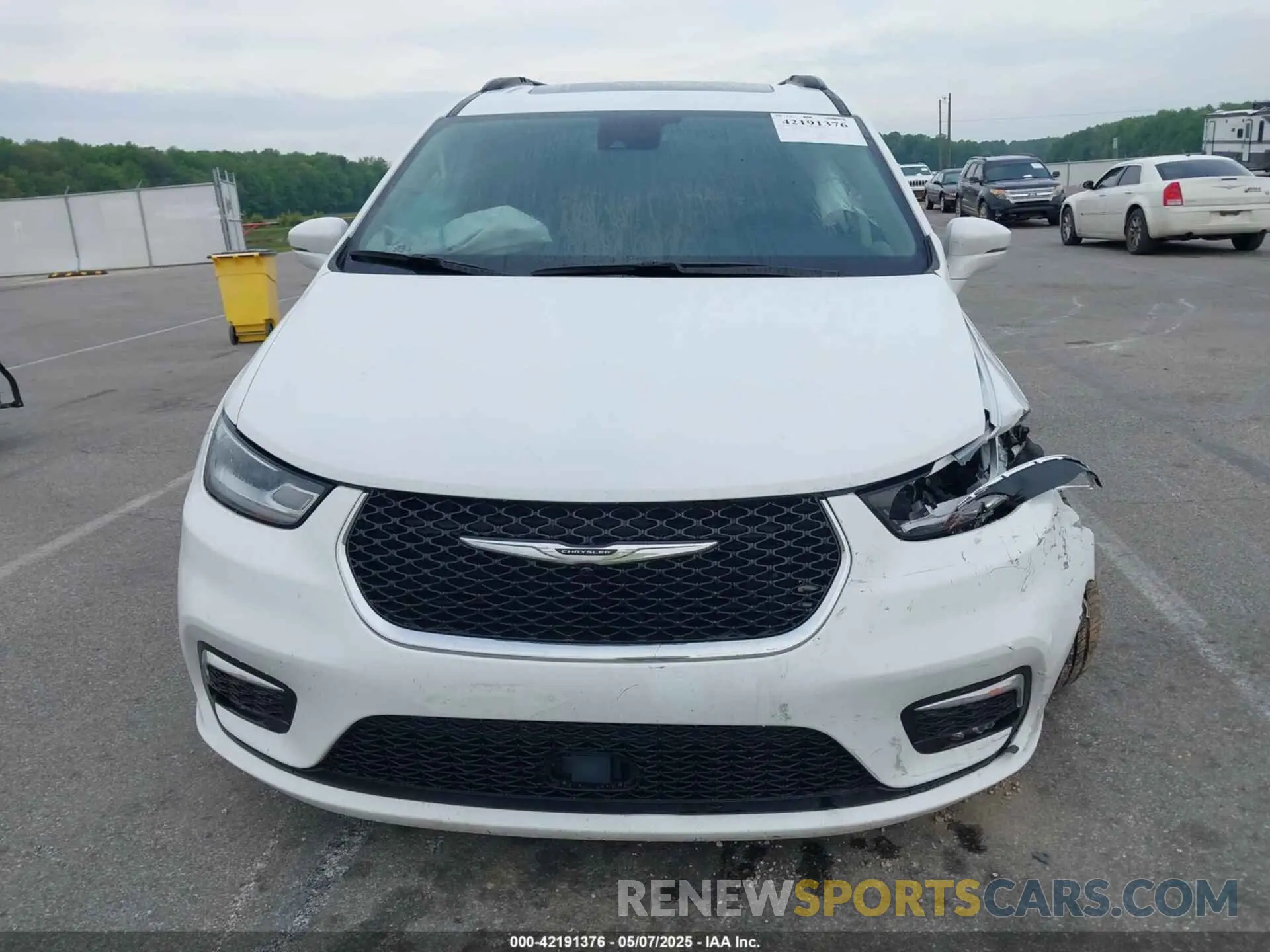 11 fotografías del automóvil dañado 2C4RC3BG1NR156622 CHRYSLER PACIFICA 2022