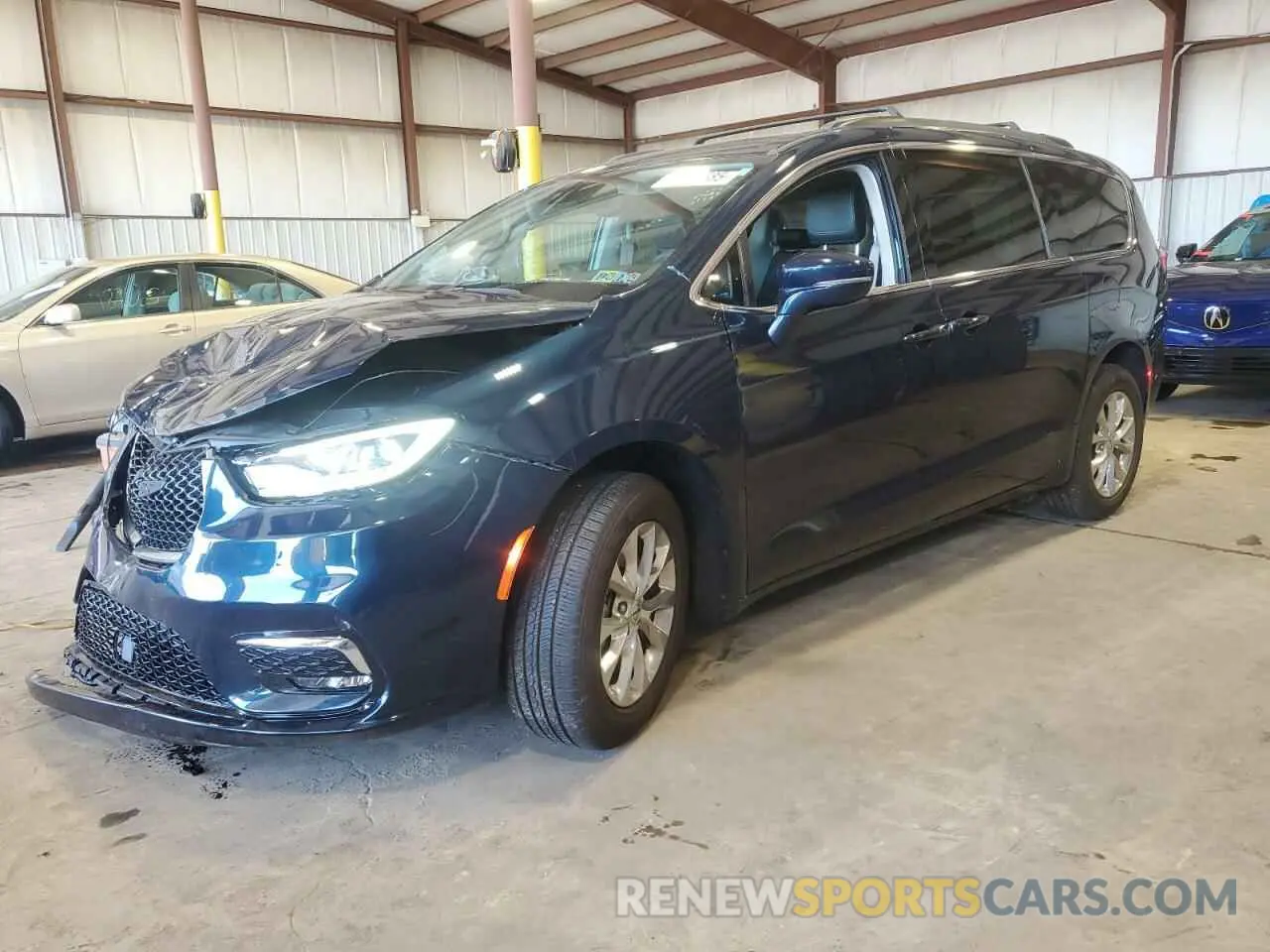 1 fotografías del automóvil dañado 2C4RC3BG6NR105844 CHRYSLER PACIFICA 2022