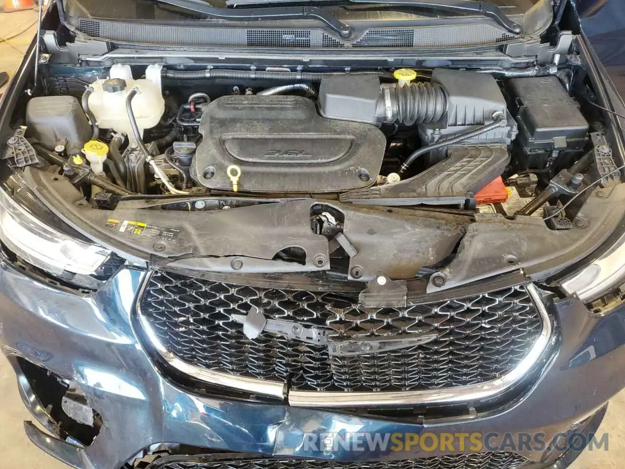 12 fotografías del automóvil dañado 2C4RC3BG6NR105844 CHRYSLER PACIFICA 2022