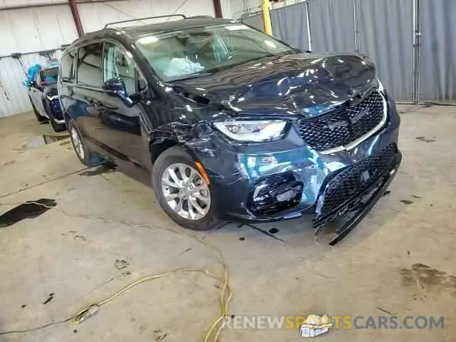 14 fotografías del automóvil dañado 2C4RC3BG6NR105844 CHRYSLER PACIFICA 2022