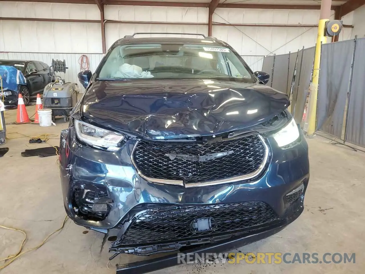 5 fotografías del automóvil dañado 2C4RC3BG6NR105844 CHRYSLER PACIFICA 2022