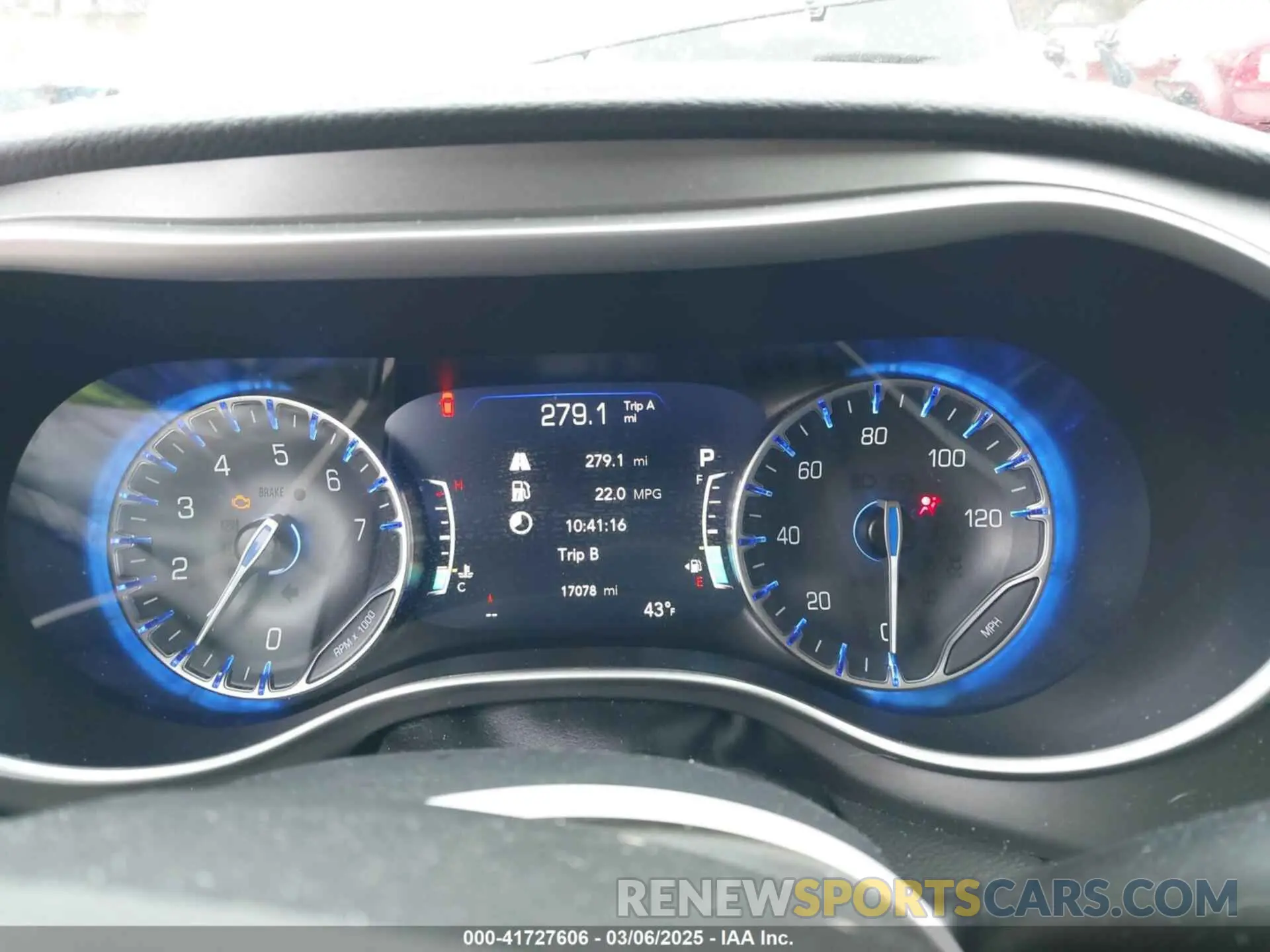 7 fotografías del automóvil dañado 2C4RC3BG6NR164599 CHRYSLER PACIFICA 2022