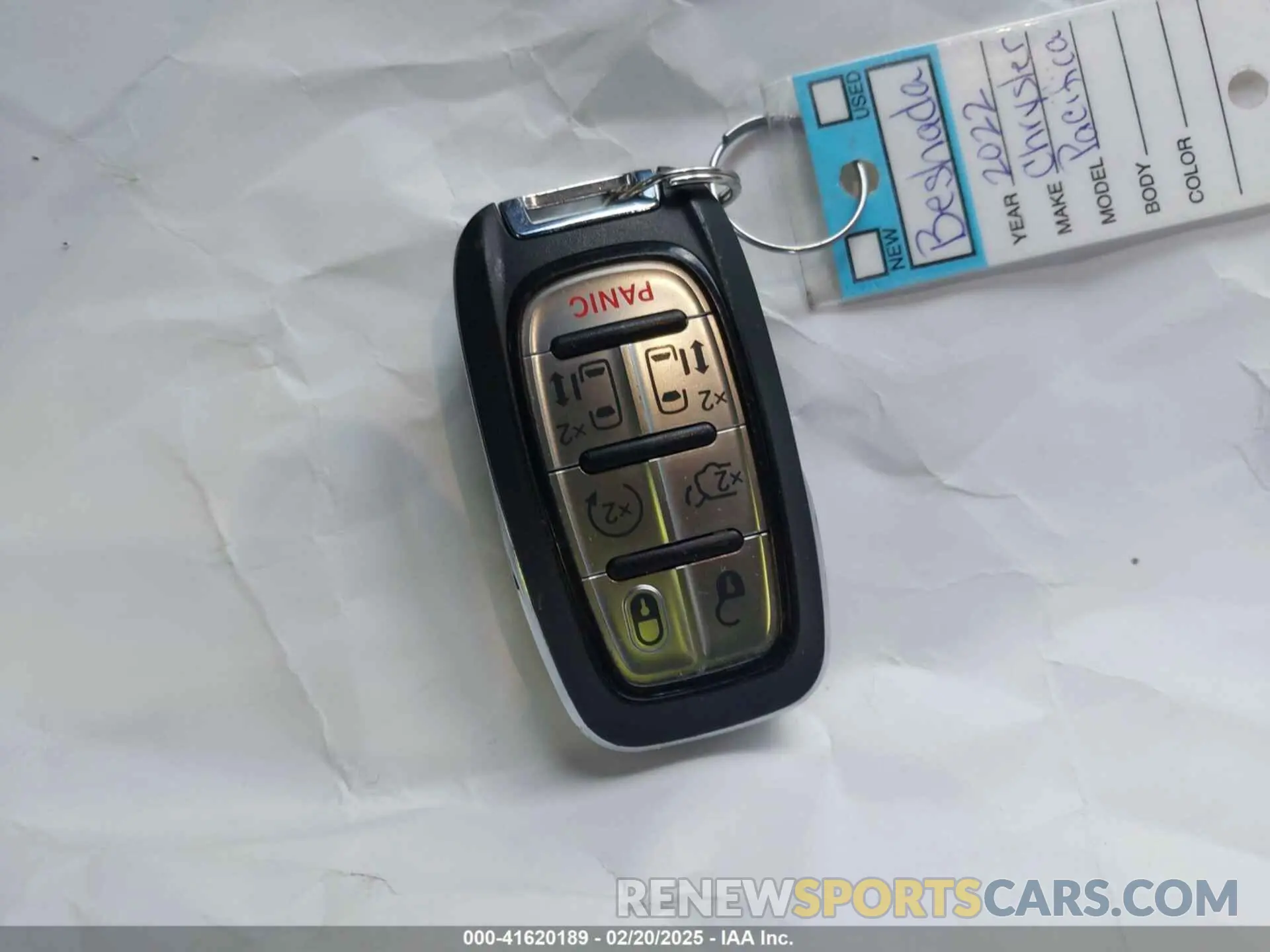 11 fotografías del automóvil dañado 2C4RC3BG7NR227967 CHRYSLER PACIFICA 2022