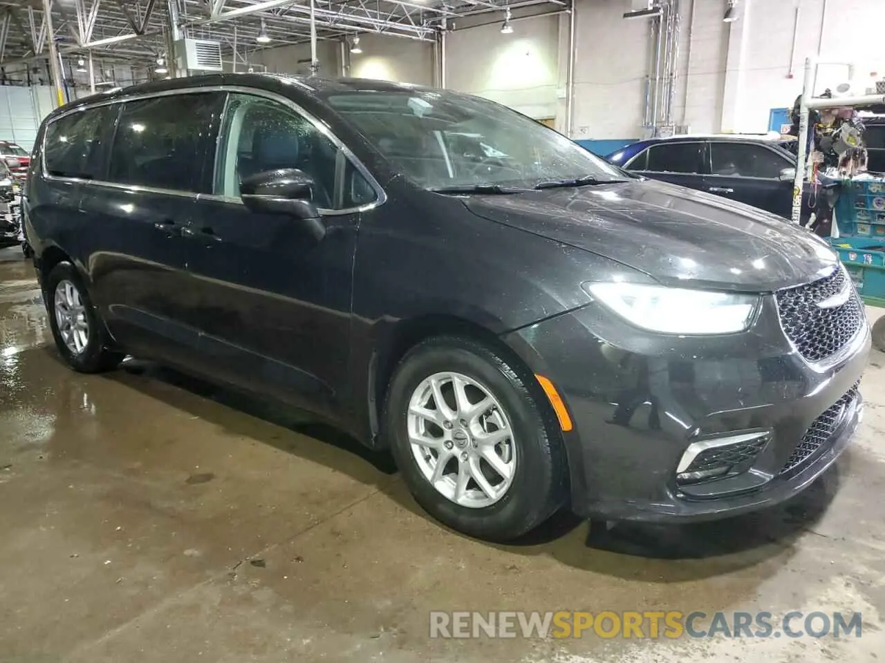 4 fotografías del automóvil dañado 2C4RC1BG1PR516429 CHRYSLER PACIFICA 2023