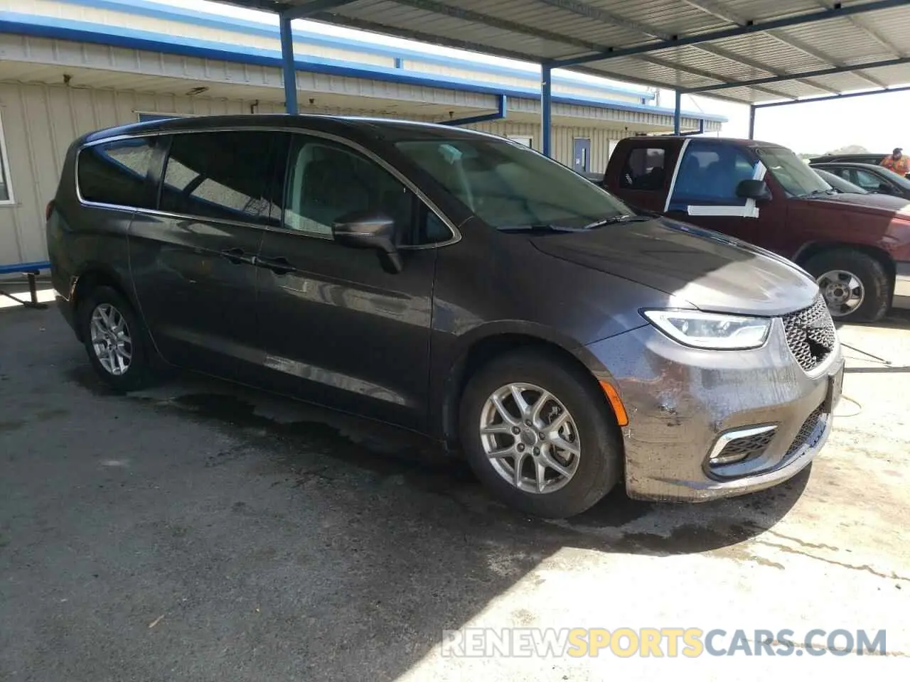 4 fotografías del automóvil dañado 2C4RC1BG1PR529200 CHRYSLER PACIFICA 2023