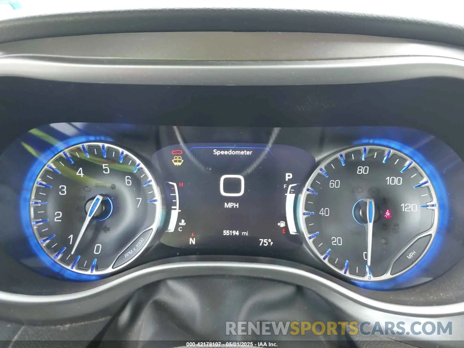 7 fotografías del automóvil dañado 2C4RC1BG1PR536602 CHRYSLER PACIFICA 2023