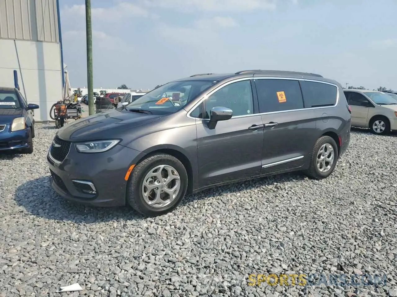 1 fotografías del automóvil dañado 2C4RC1BG1PR577425 CHRYSLER PACIFICA 2023