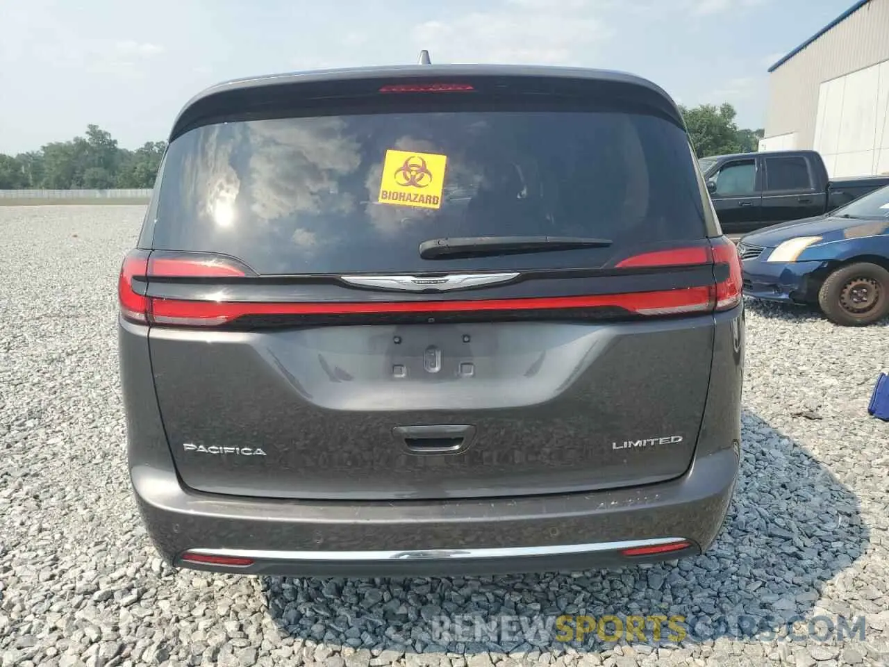 6 fotografías del automóvil dañado 2C4RC1BG1PR577425 CHRYSLER PACIFICA 2023