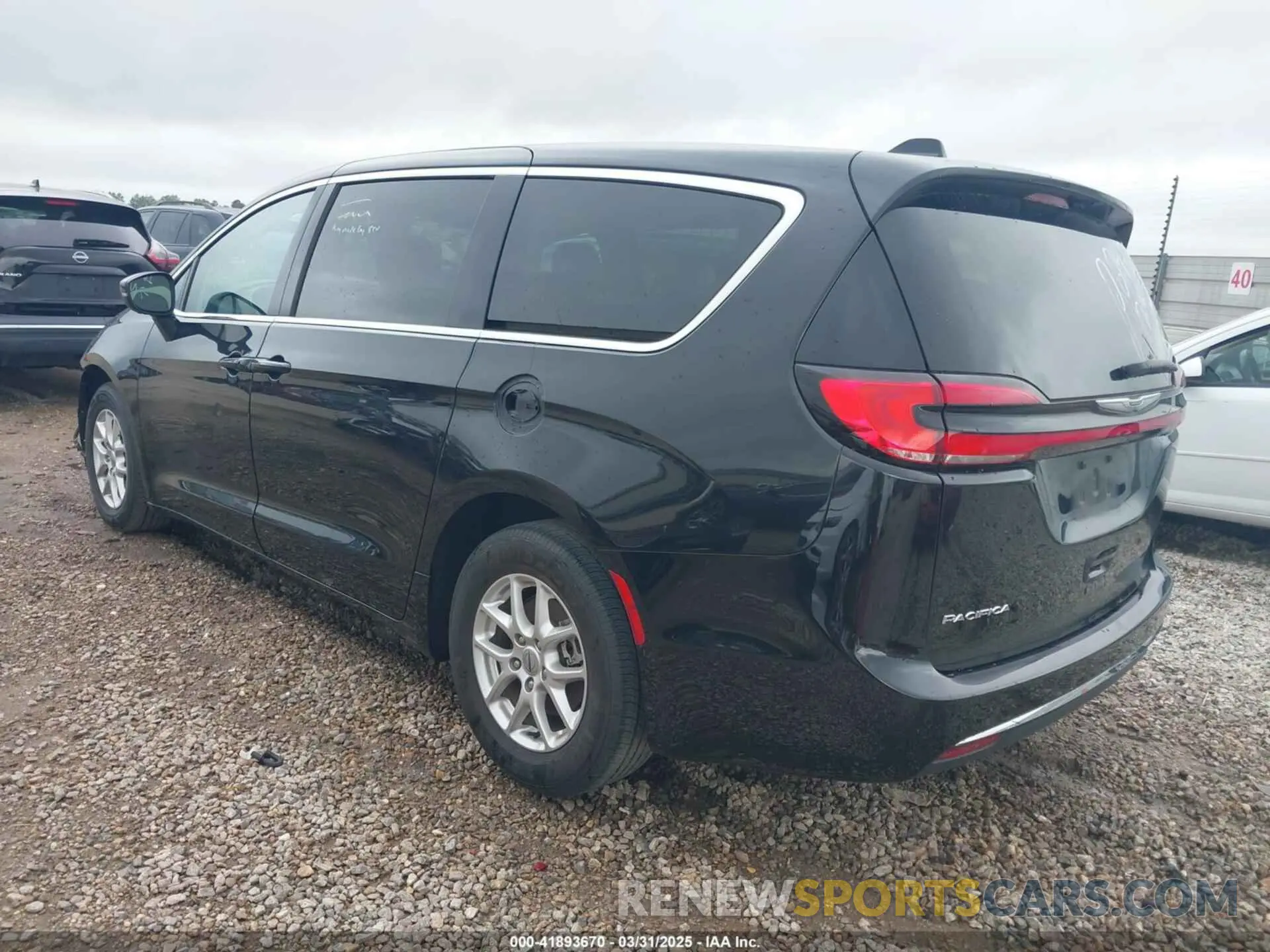 3 fotografías del automóvil dañado 2C4RC1BG1PR596847 CHRYSLER PACIFICA 2023