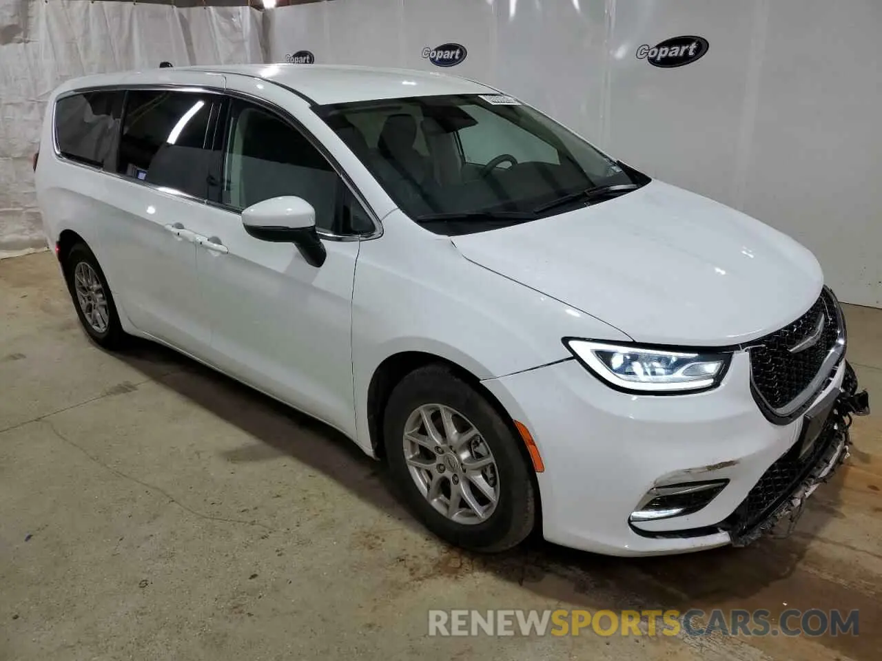 4 fotografías del automóvil dañado 2C4RC1BG2PR550573 CHRYSLER PACIFICA 2023
