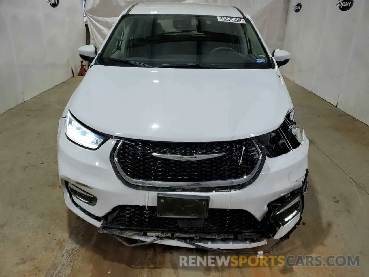 5 fotografías del automóvil dañado 2C4RC1BG2PR550573 CHRYSLER PACIFICA 2023