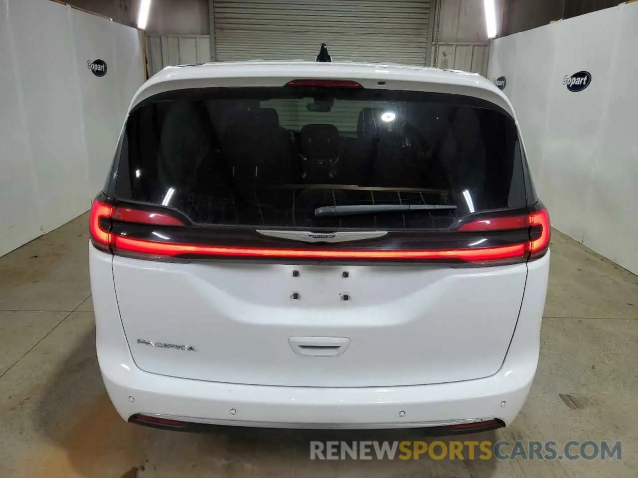 6 fotografías del automóvil dañado 2C4RC1BG2PR550573 CHRYSLER PACIFICA 2023