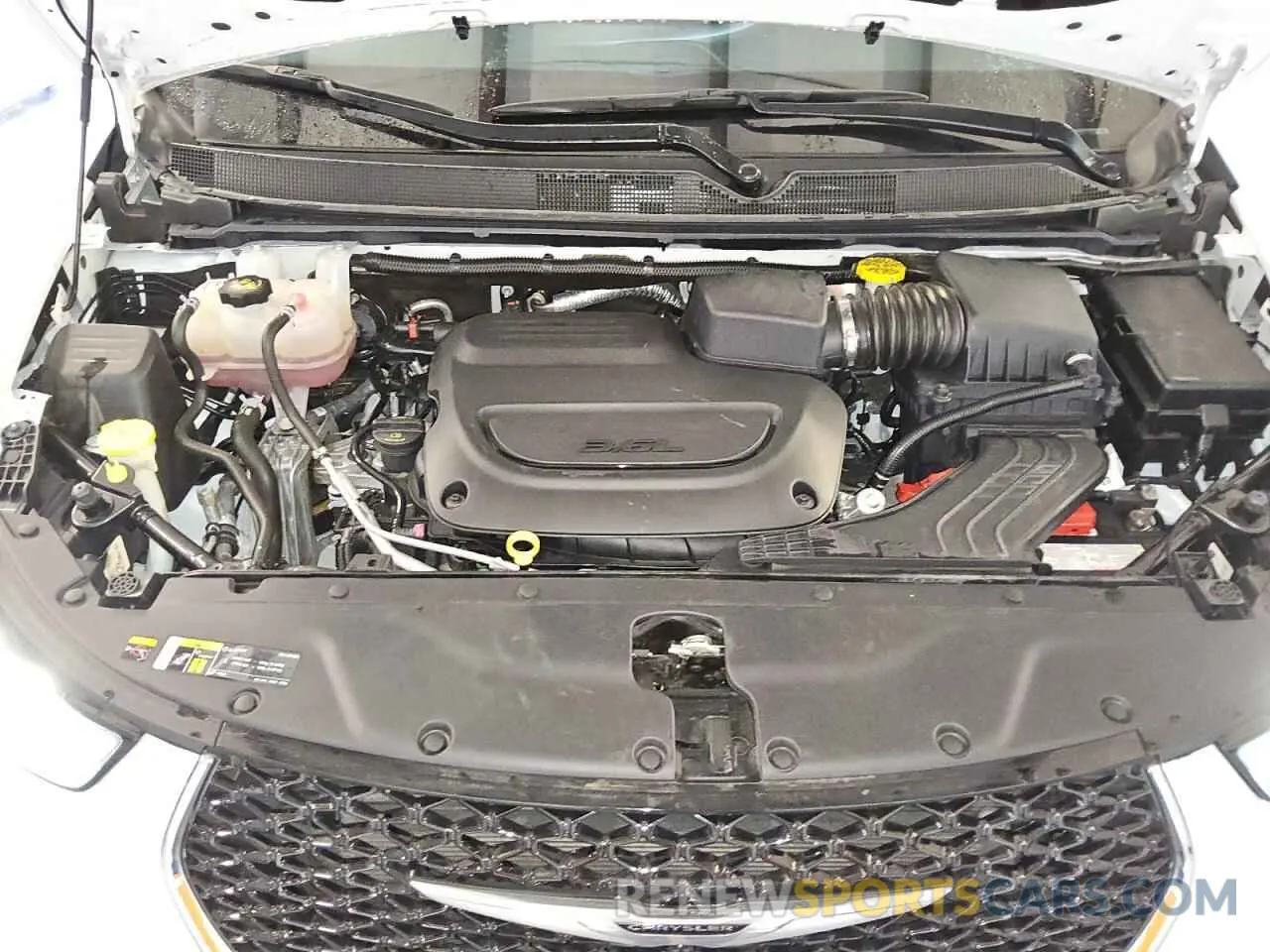 12 fotografías del automóvil dañado 2C4RC1BG2PR581306 CHRYSLER PACIFICA 2023