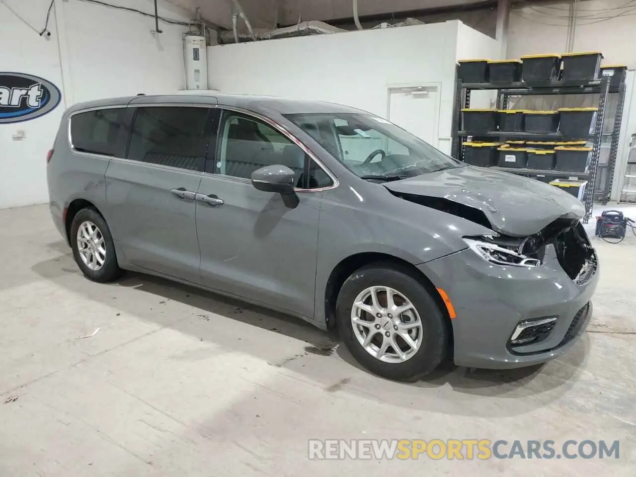 4 fotografías del automóvil dañado 2C4RC1BG2PR601229 CHRYSLER PACIFICA 2023