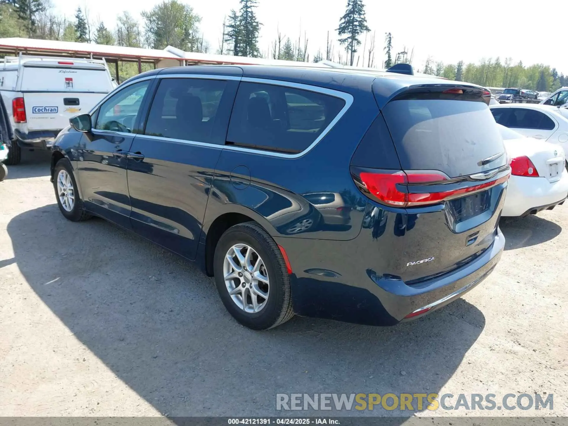 3 fotografías del automóvil dañado 2C4RC1BG3PR597241 CHRYSLER PACIFICA 2023