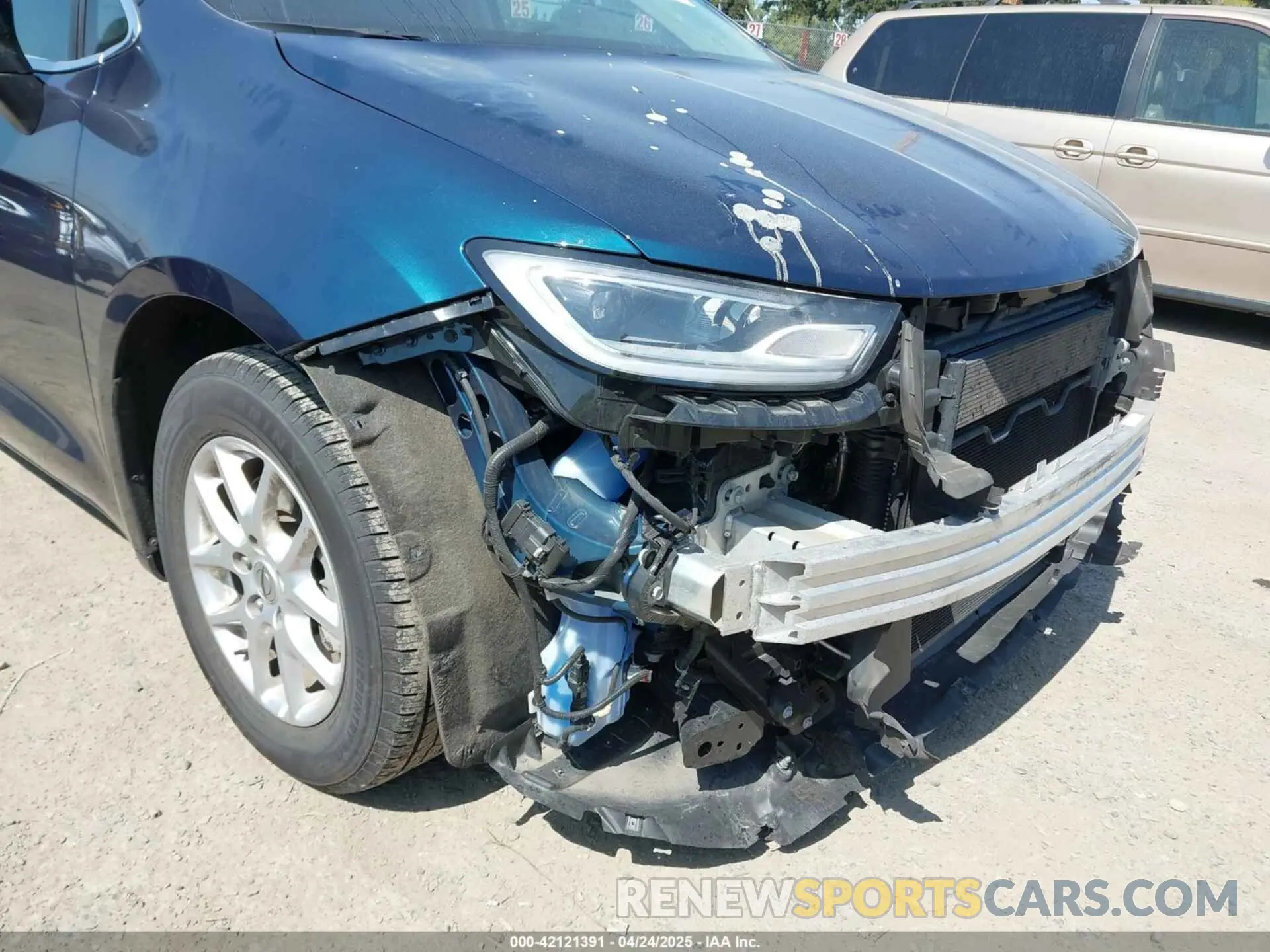 6 fotografías del automóvil dañado 2C4RC1BG3PR597241 CHRYSLER PACIFICA 2023