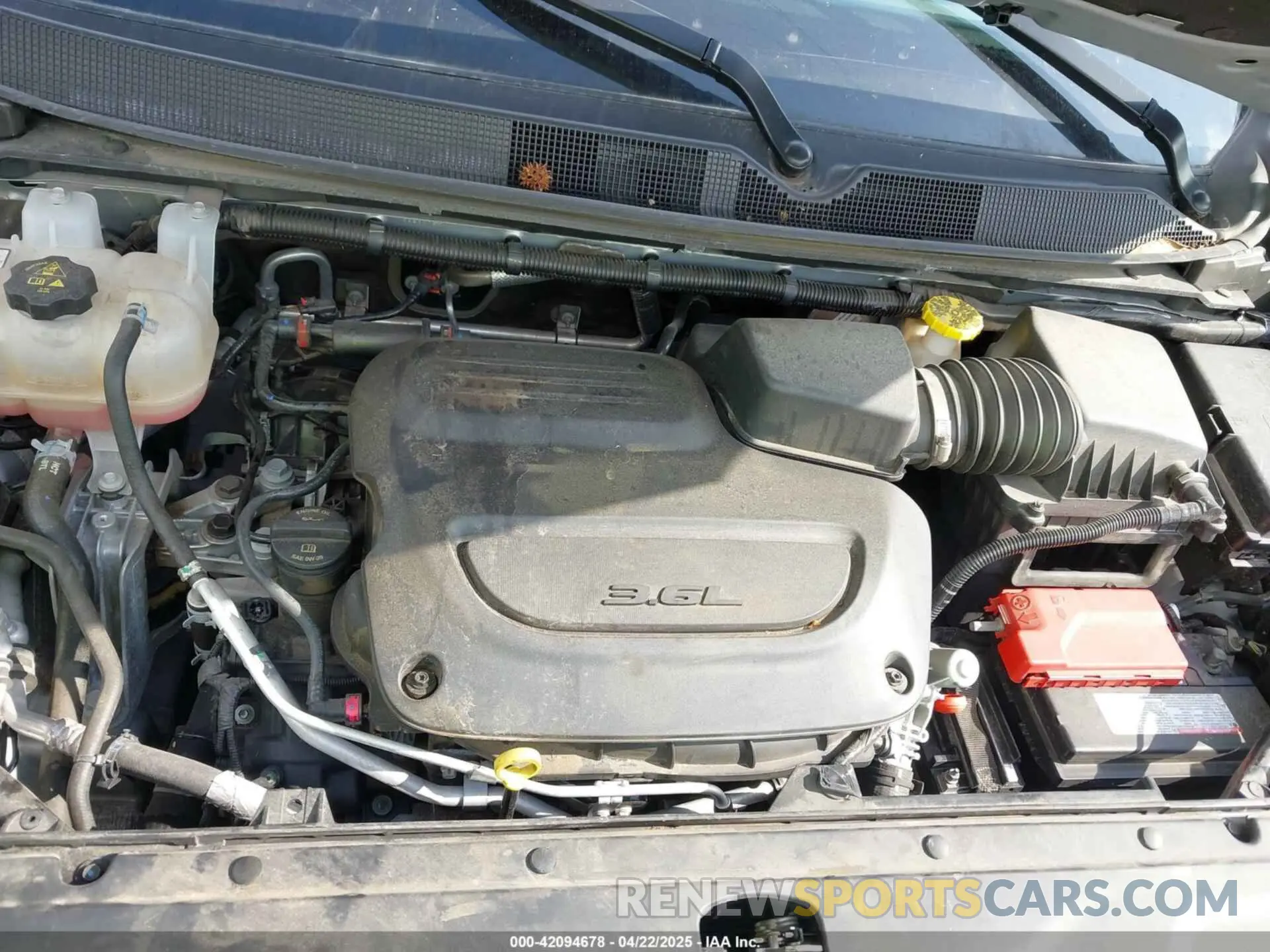10 fotografías del automóvil dañado 2C4RC1BG4PR594204 CHRYSLER PACIFICA 2023