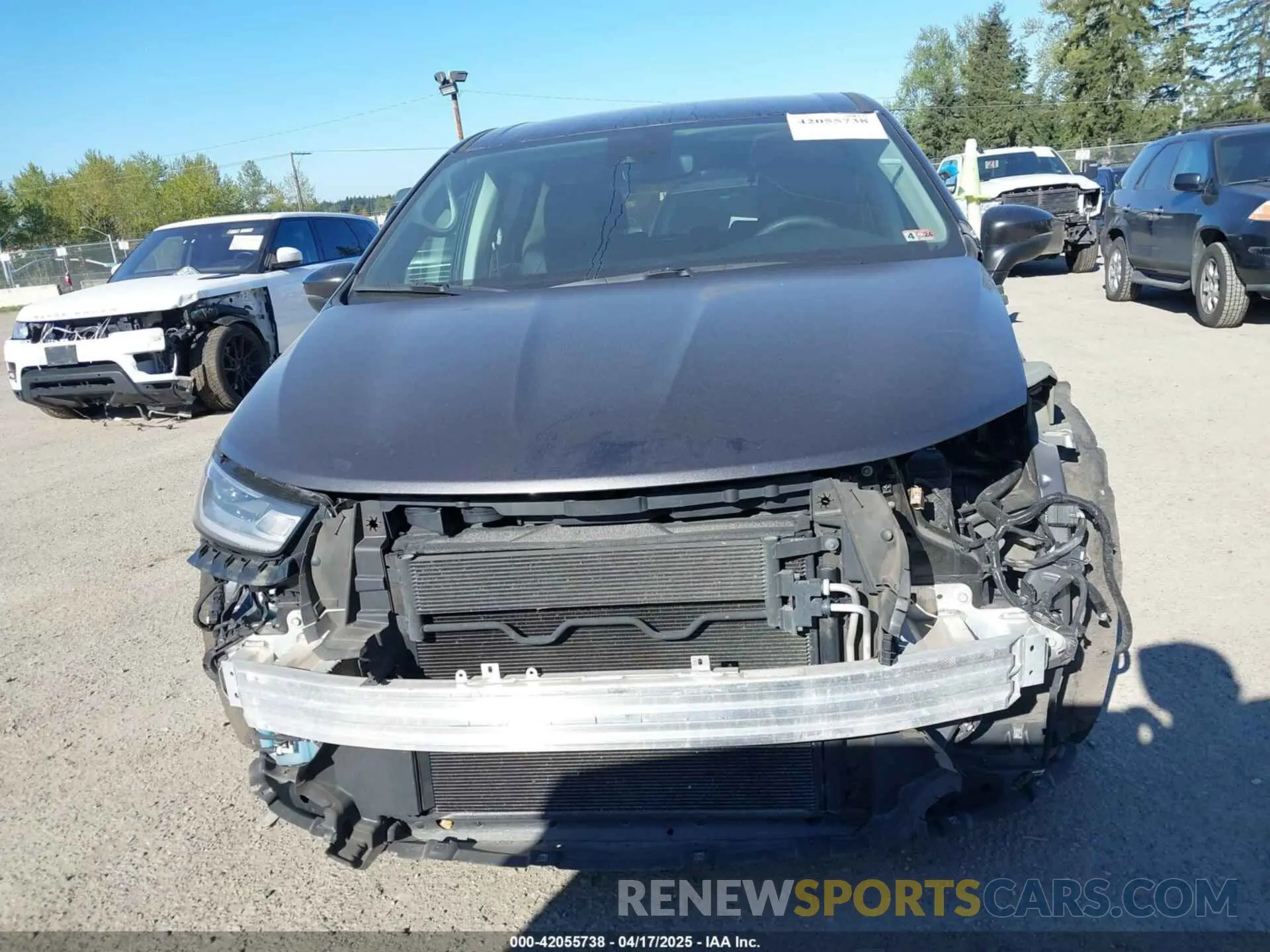 13 fotografías del automóvil dañado 2C4RC1BG5PR550499 CHRYSLER PACIFICA 2023