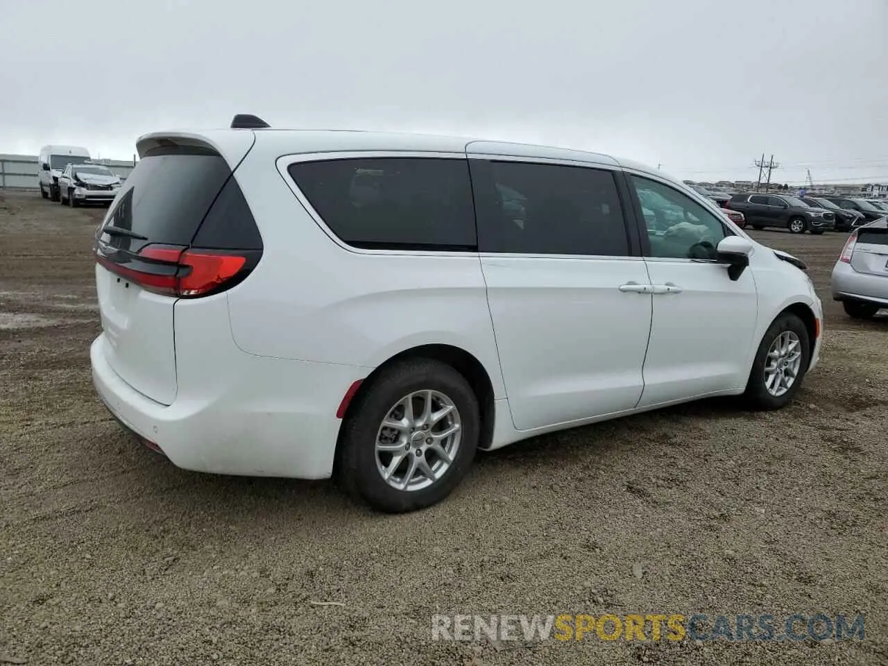 3 fotografías del automóvil dañado 2C4RC1BG5PR574138 CHRYSLER PACIFICA 2023