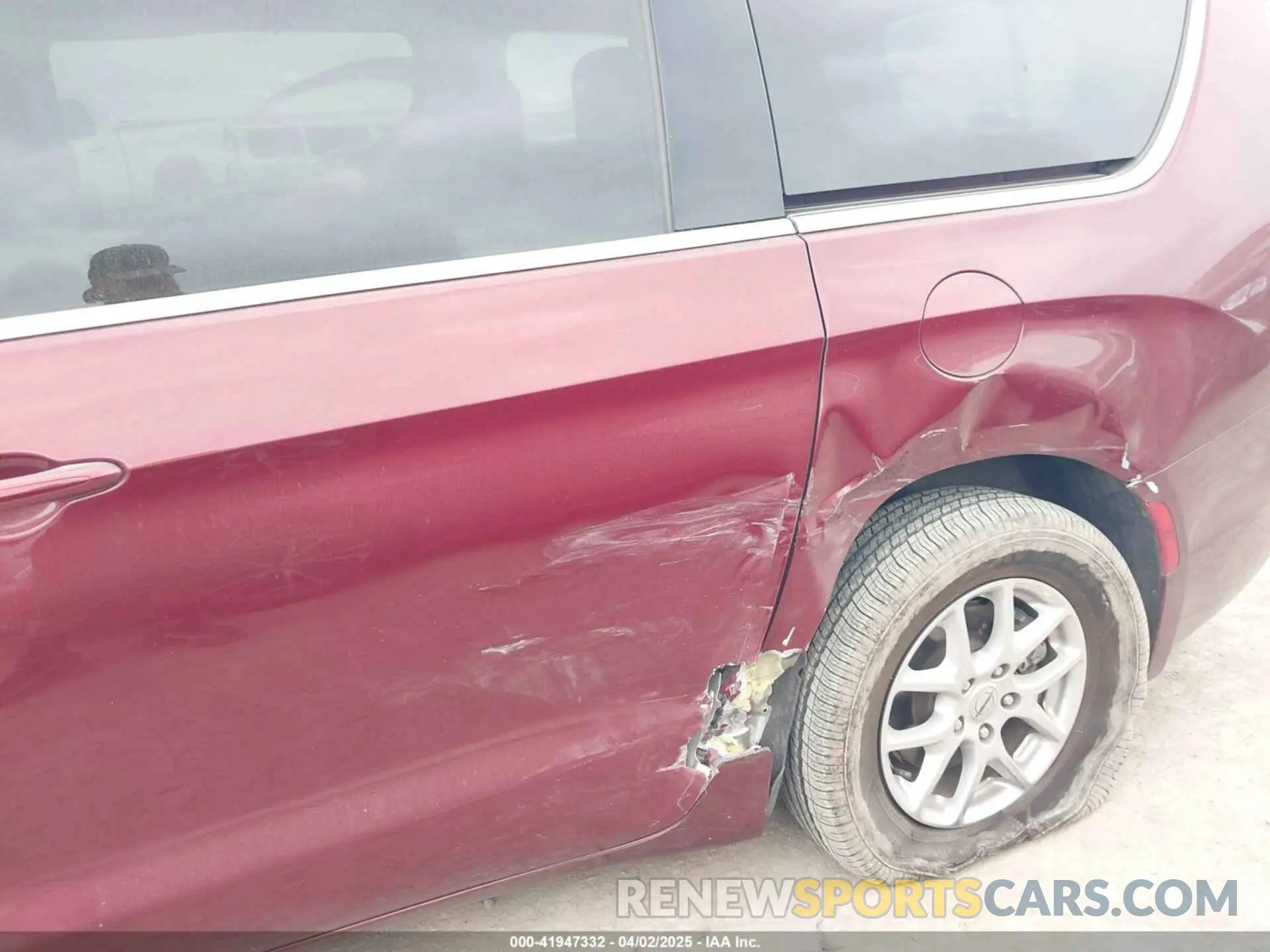 6 fotografías del automóvil dañado 2C4RC1BG5PR594132 CHRYSLER PACIFICA 2023