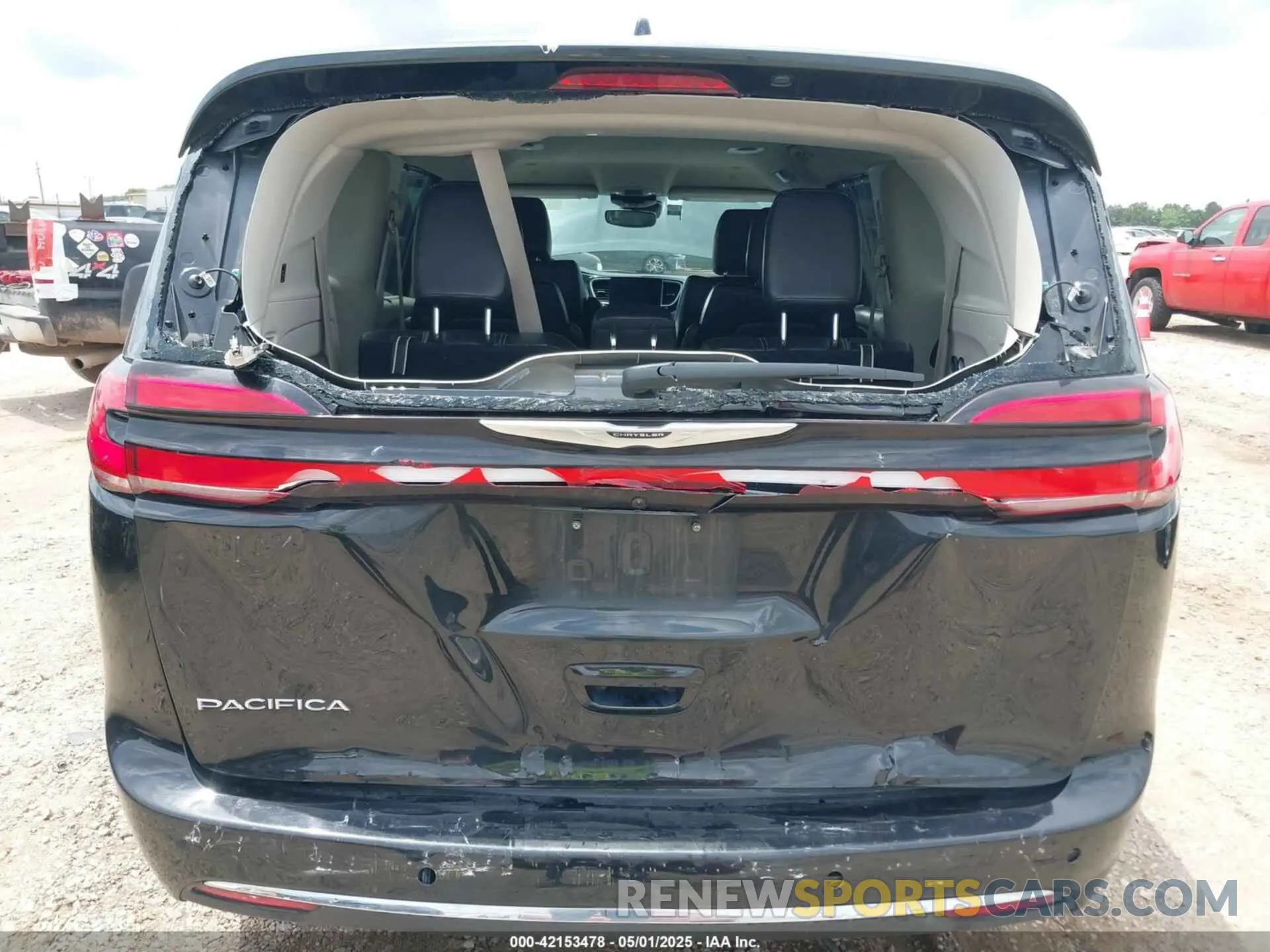 6 fotografías del automóvil dañado 2C4RC1BG5PR601676 CHRYSLER PACIFICA 2023