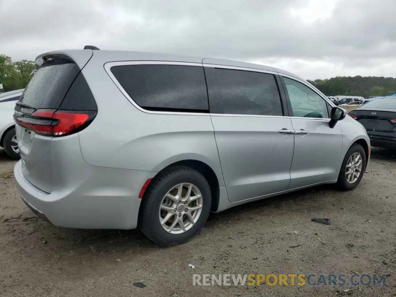 3 fotografías del automóvil dañado 2C4RC1BG5PR621331 CHRYSLER PACIFICA 2023