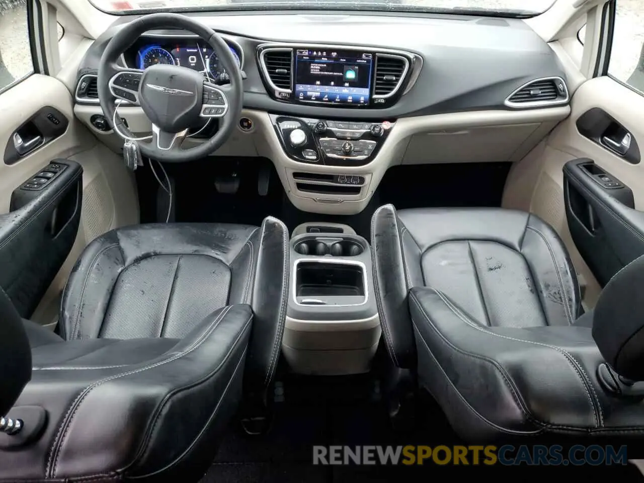 8 fotografías del automóvil dañado 2C4RC1BG5PR621331 CHRYSLER PACIFICA 2023