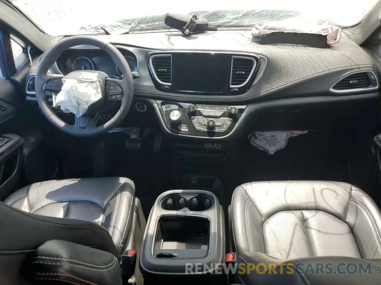8 fotografías del automóvil dañado 2C4RC1BG6PR509055 CHRYSLER PACIFICA 2023