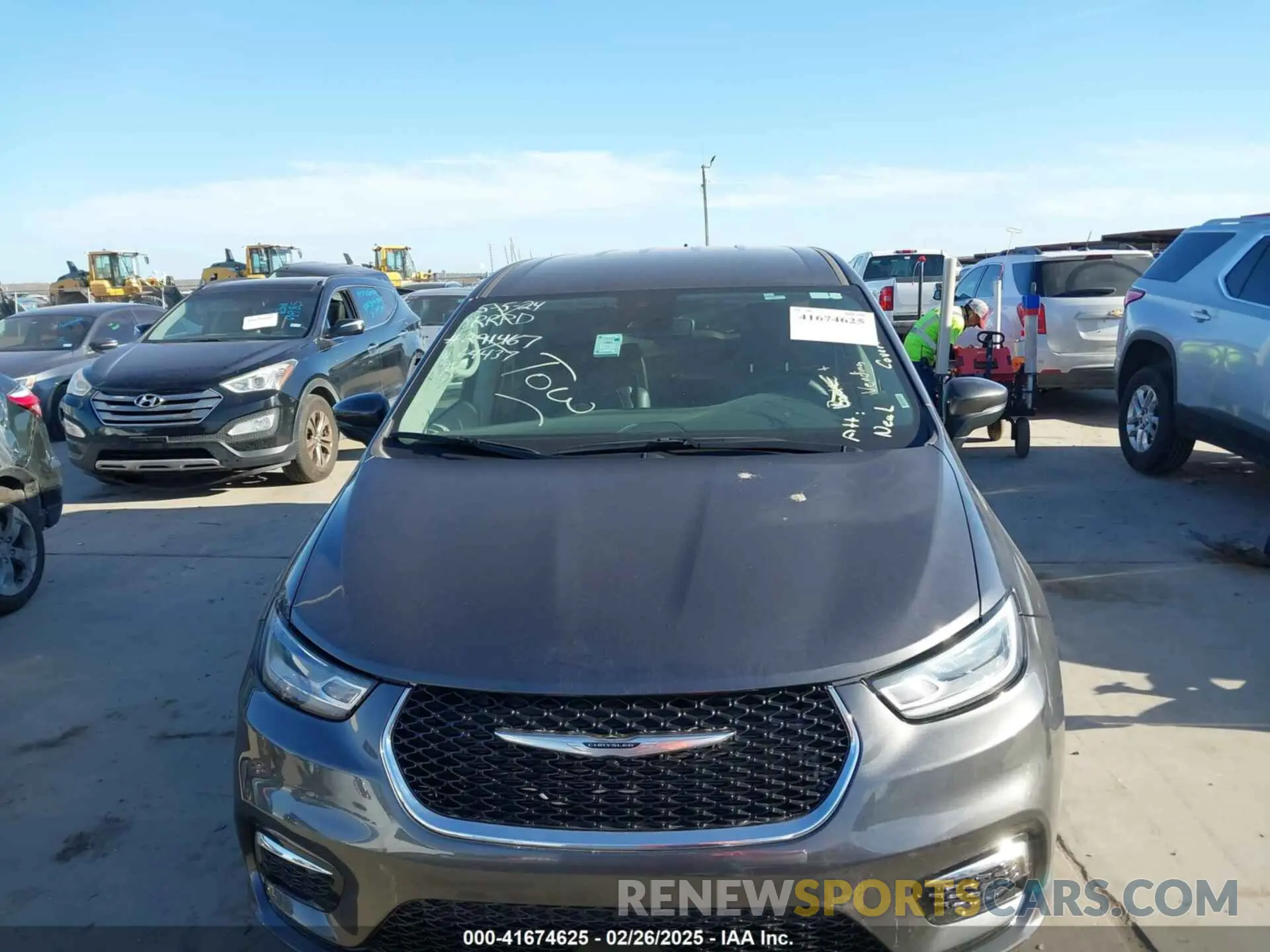 13 fotografías del automóvil dañado 2C4RC1BG6PR514644 CHRYSLER PACIFICA 2023